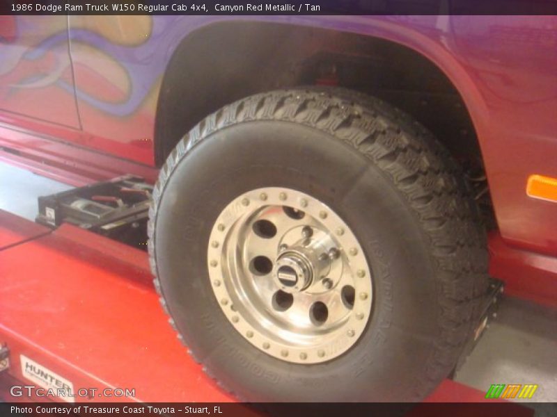 Canyon Red Metallic / Tan 1986 Dodge Ram Truck W150 Regular Cab 4x4
