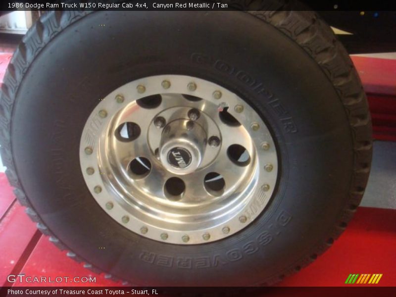 Canyon Red Metallic / Tan 1986 Dodge Ram Truck W150 Regular Cab 4x4