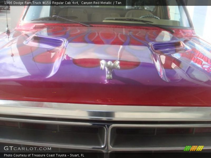 Canyon Red Metallic / Tan 1986 Dodge Ram Truck W150 Regular Cab 4x4