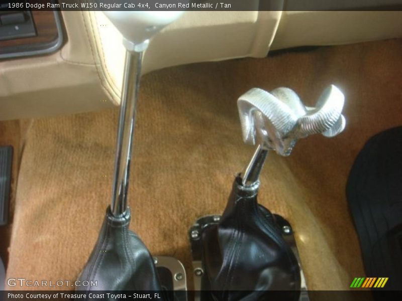 Canyon Red Metallic / Tan 1986 Dodge Ram Truck W150 Regular Cab 4x4