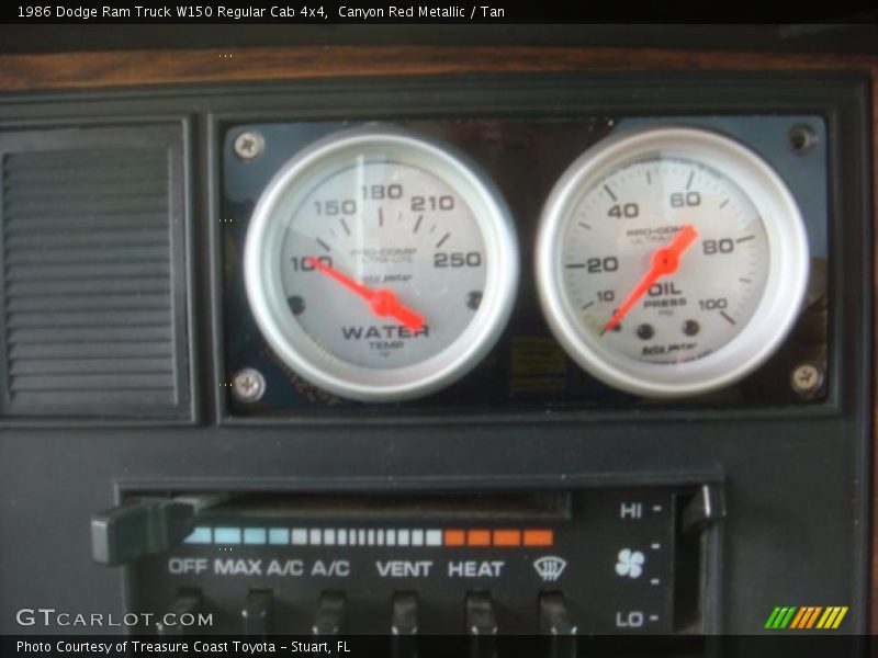 Canyon Red Metallic / Tan 1986 Dodge Ram Truck W150 Regular Cab 4x4