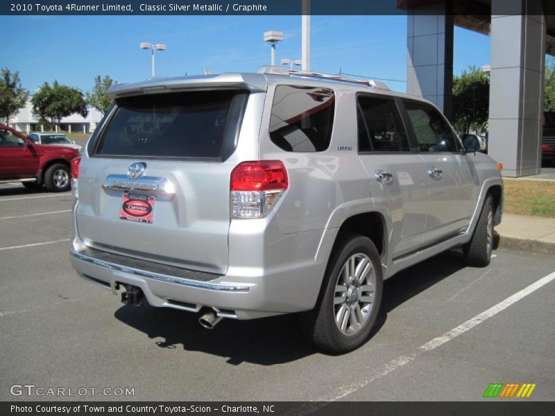 Classic Silver Metallic / Graphite 2010 Toyota 4Runner Limited
