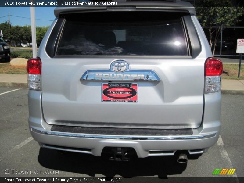 Classic Silver Metallic / Graphite 2010 Toyota 4Runner Limited