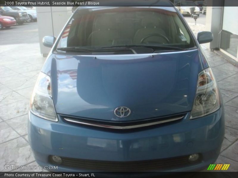 Seaside Blue Pearl / Bisque 2008 Toyota Prius Hybrid