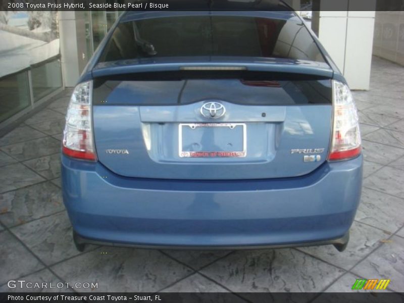 Seaside Blue Pearl / Bisque 2008 Toyota Prius Hybrid