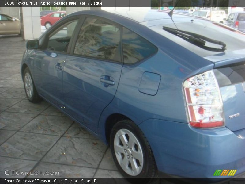 Seaside Blue Pearl / Bisque 2008 Toyota Prius Hybrid