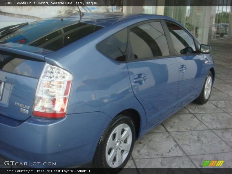 Seaside Blue Pearl / Bisque 2008 Toyota Prius Hybrid