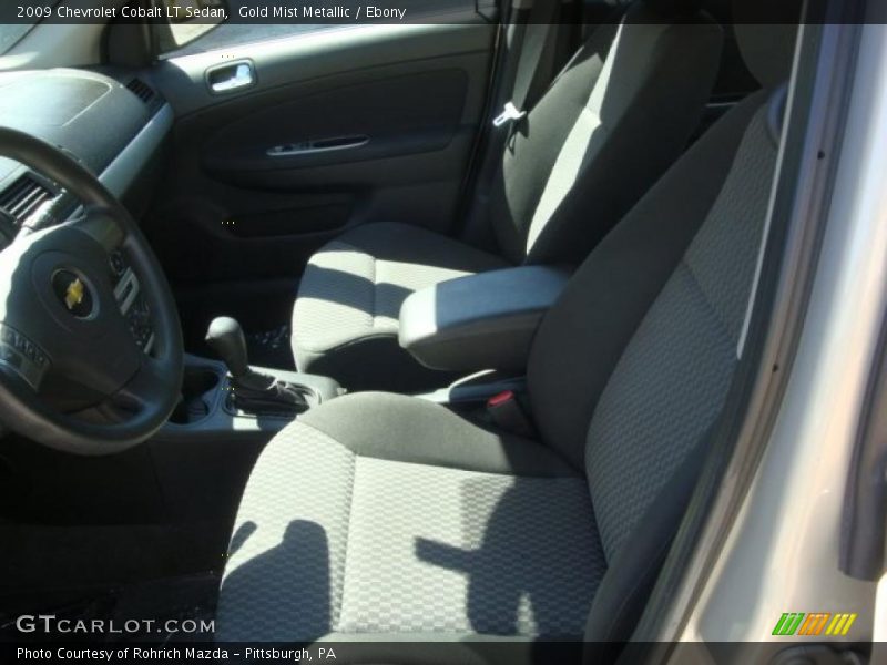 Gold Mist Metallic / Ebony 2009 Chevrolet Cobalt LT Sedan