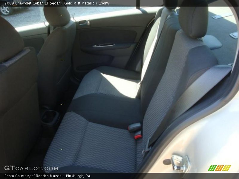 Gold Mist Metallic / Ebony 2009 Chevrolet Cobalt LT Sedan
