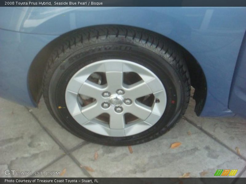 Seaside Blue Pearl / Bisque 2008 Toyota Prius Hybrid