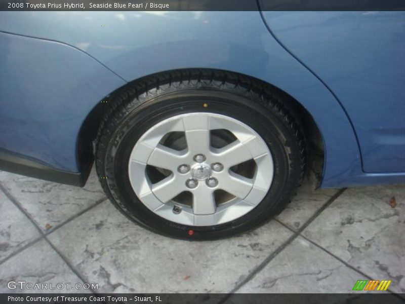 Seaside Blue Pearl / Bisque 2008 Toyota Prius Hybrid