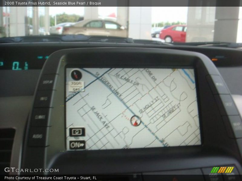 Seaside Blue Pearl / Bisque 2008 Toyota Prius Hybrid