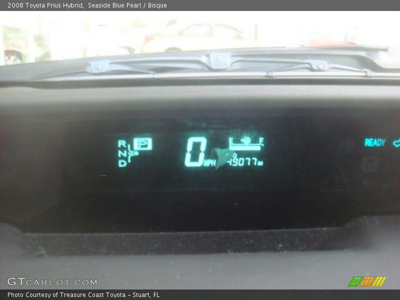 Seaside Blue Pearl / Bisque 2008 Toyota Prius Hybrid