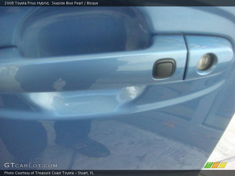Seaside Blue Pearl / Bisque 2008 Toyota Prius Hybrid