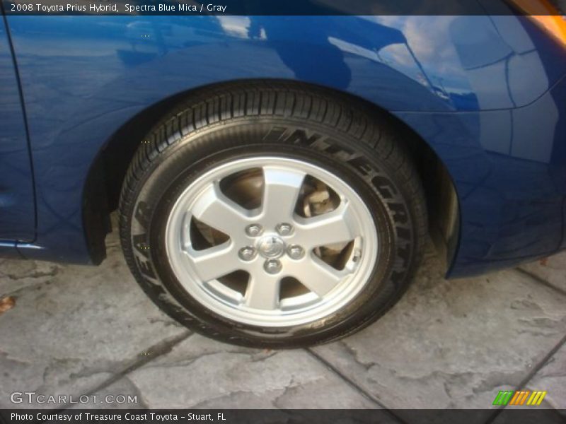 Spectra Blue Mica / Gray 2008 Toyota Prius Hybrid