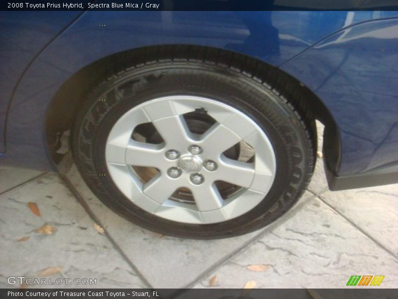 Spectra Blue Mica / Gray 2008 Toyota Prius Hybrid
