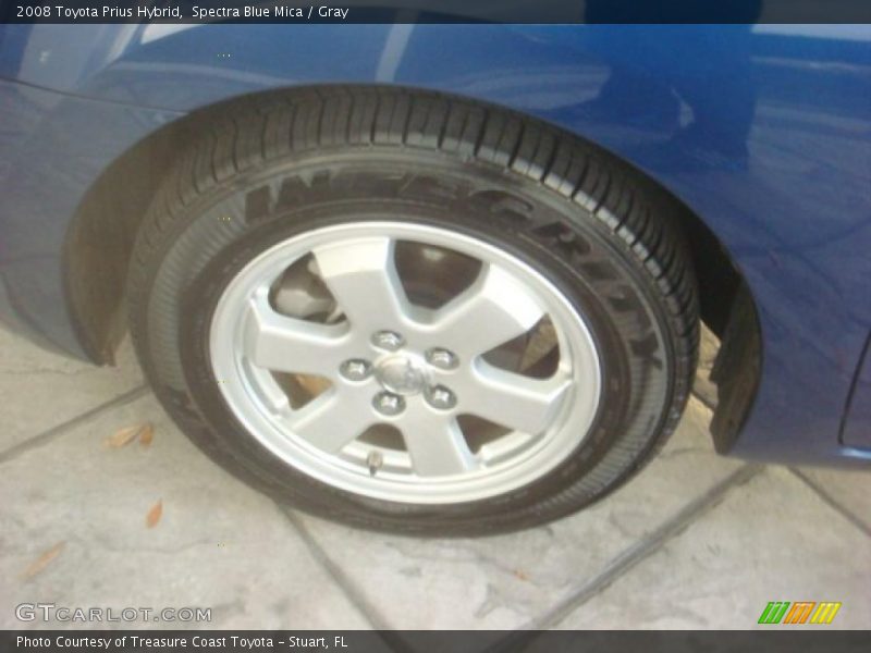 Spectra Blue Mica / Gray 2008 Toyota Prius Hybrid
