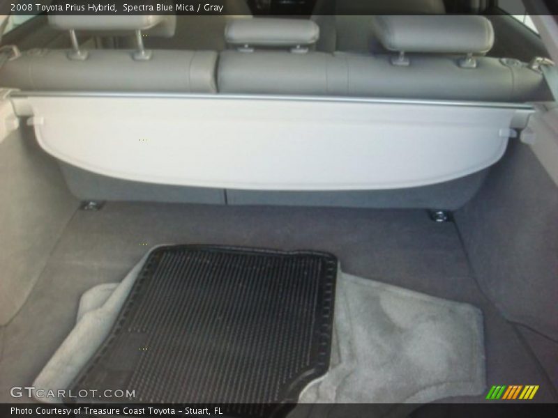 Spectra Blue Mica / Gray 2008 Toyota Prius Hybrid