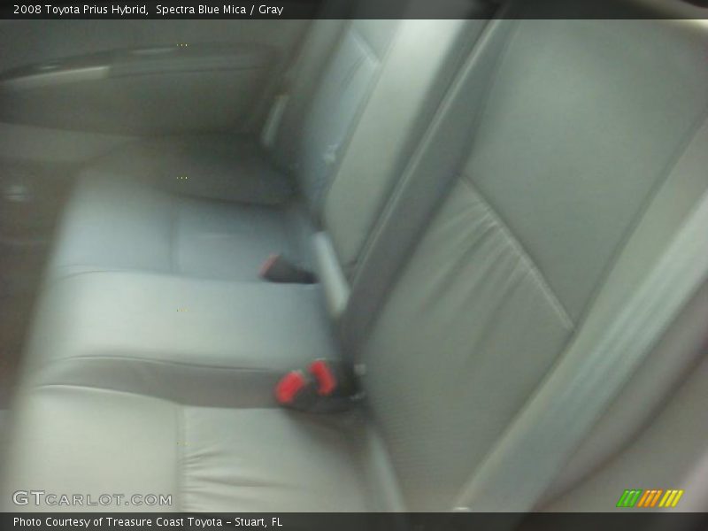 Spectra Blue Mica / Gray 2008 Toyota Prius Hybrid
