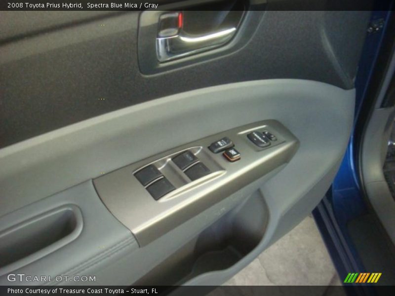 Spectra Blue Mica / Gray 2008 Toyota Prius Hybrid