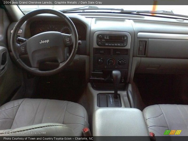 Graphite Metallic / Dark Slate Gray 2004 Jeep Grand Cherokee Laredo