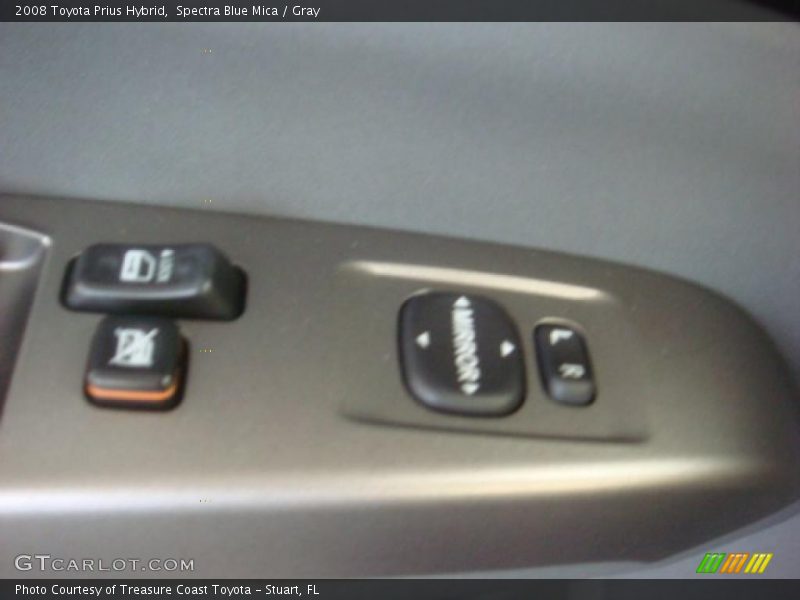 Spectra Blue Mica / Gray 2008 Toyota Prius Hybrid