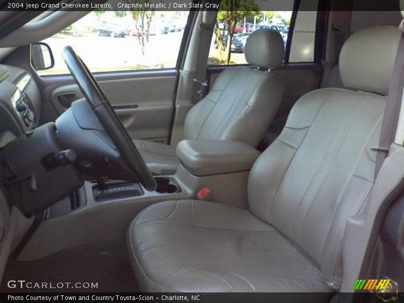 Graphite Metallic / Dark Slate Gray 2004 Jeep Grand Cherokee Laredo