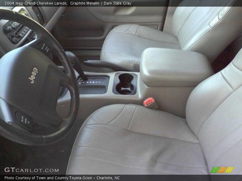 Graphite Metallic / Dark Slate Gray 2004 Jeep Grand Cherokee Laredo