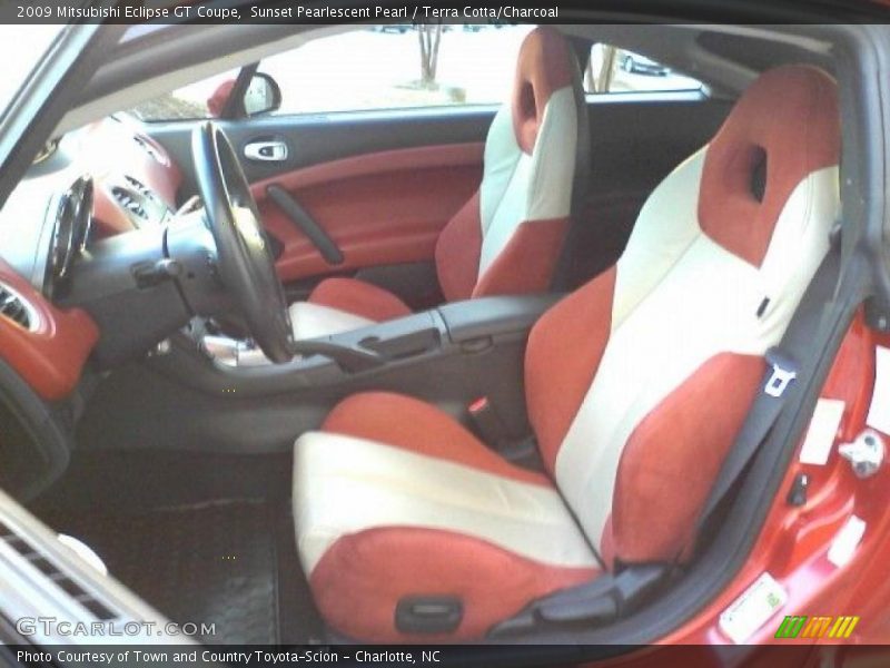 Sunset Pearlescent Pearl / Terra Cotta/Charcoal 2009 Mitsubishi Eclipse GT Coupe