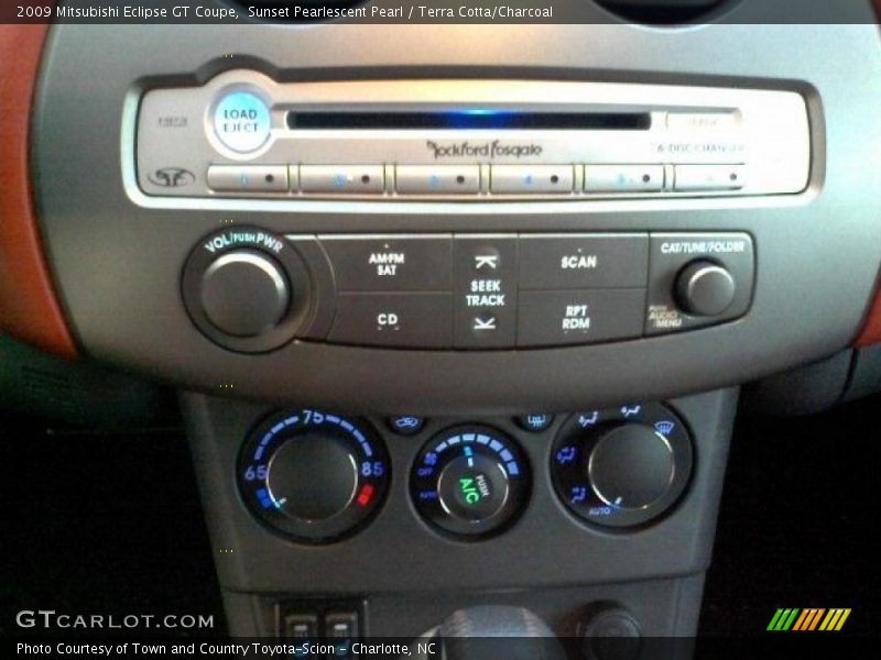 Sunset Pearlescent Pearl / Terra Cotta/Charcoal 2009 Mitsubishi Eclipse GT Coupe