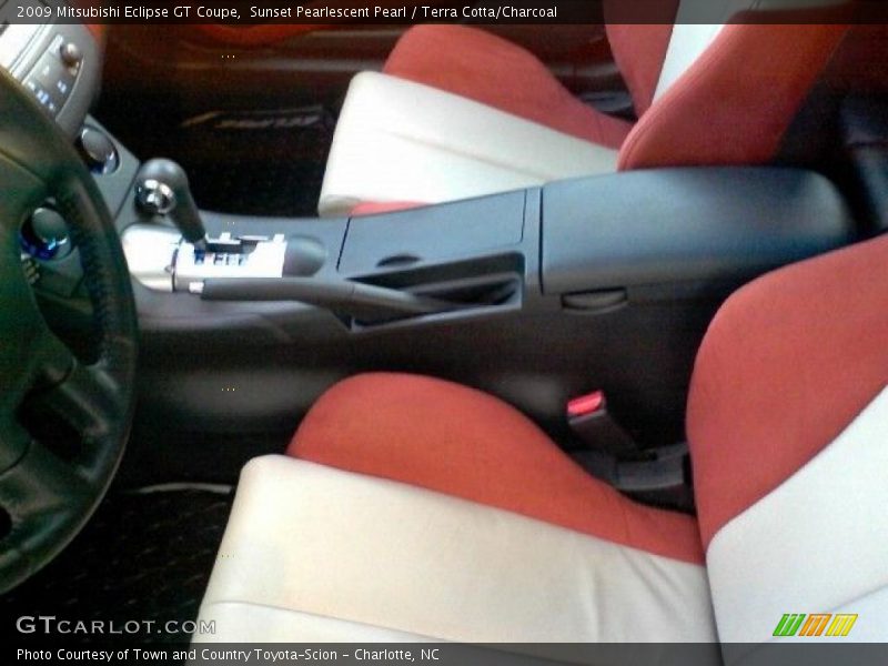 Sunset Pearlescent Pearl / Terra Cotta/Charcoal 2009 Mitsubishi Eclipse GT Coupe