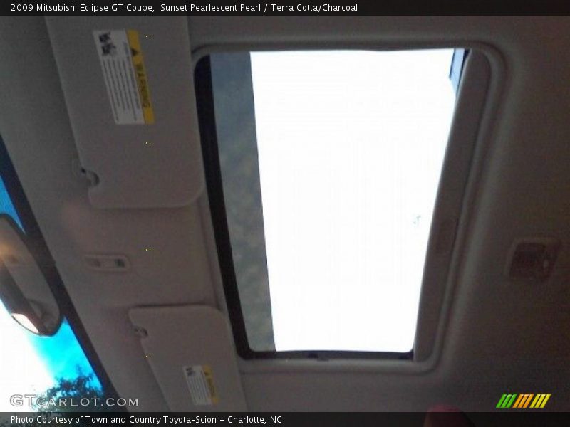 Sunset Pearlescent Pearl / Terra Cotta/Charcoal 2009 Mitsubishi Eclipse GT Coupe
