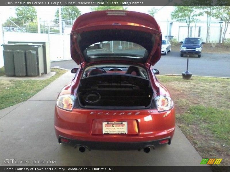 Sunset Pearlescent Pearl / Terra Cotta/Charcoal 2009 Mitsubishi Eclipse GT Coupe