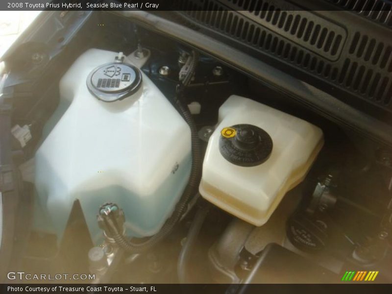 Seaside Blue Pearl / Gray 2008 Toyota Prius Hybrid