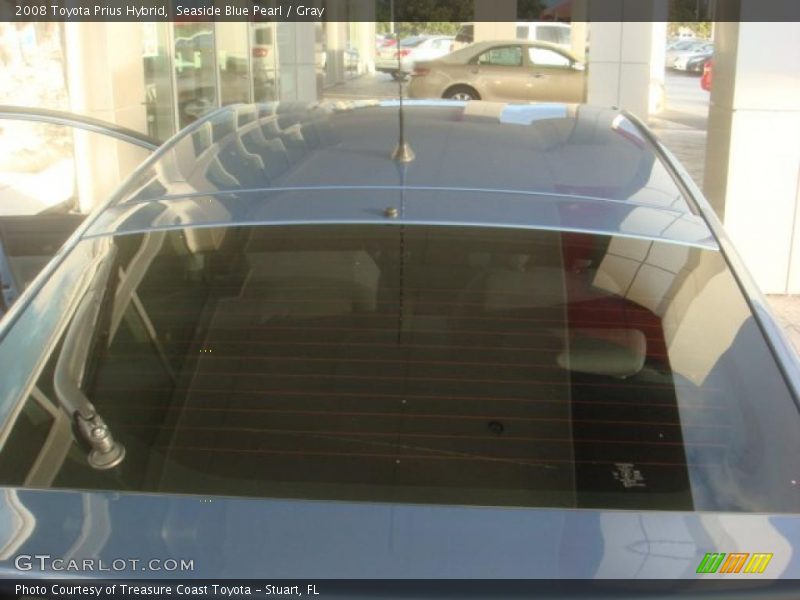 Seaside Blue Pearl / Gray 2008 Toyota Prius Hybrid
