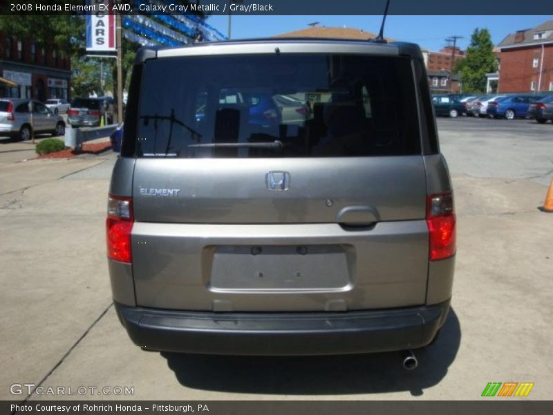 Galaxy Gray Metallic / Gray/Black 2008 Honda Element EX AWD