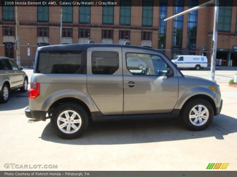 Galaxy Gray Metallic / Gray/Black 2008 Honda Element EX AWD