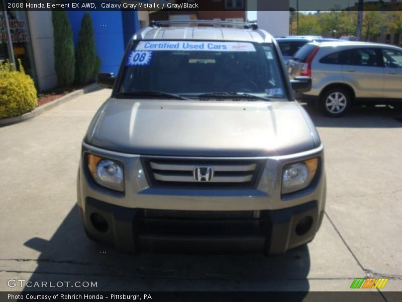Galaxy Gray Metallic / Gray/Black 2008 Honda Element EX AWD