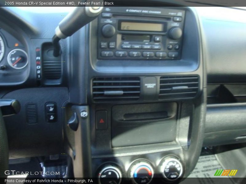 Pewter Pearl / Black 2005 Honda CR-V Special Edition 4WD