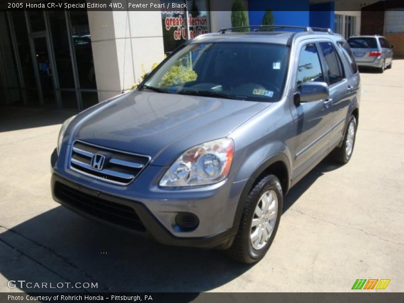 Pewter Pearl / Black 2005 Honda CR-V Special Edition 4WD