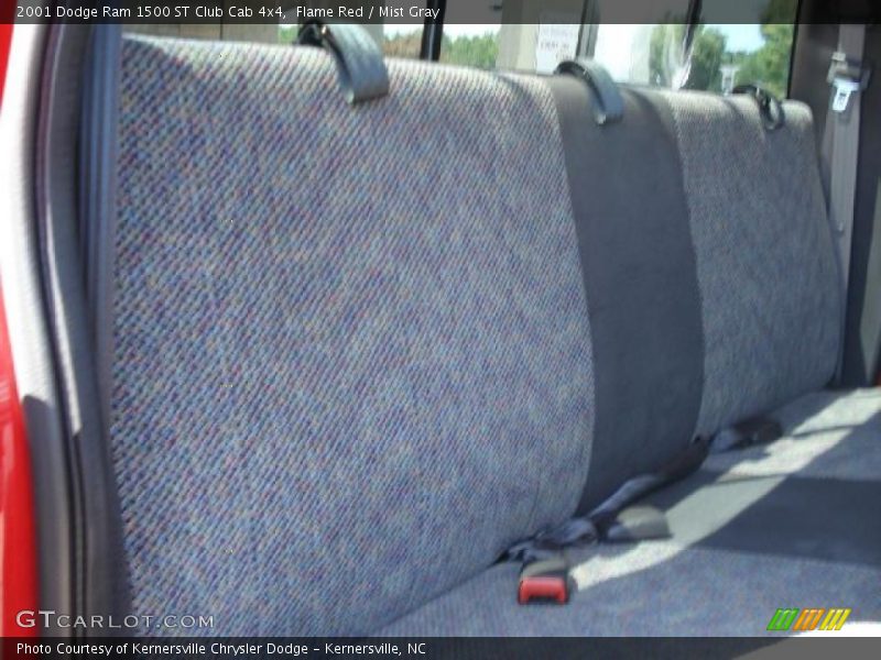 Flame Red / Mist Gray 2001 Dodge Ram 1500 ST Club Cab 4x4