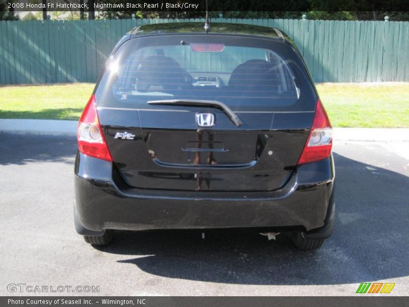 Nighthawk Black Pearl / Black/Grey 2008 Honda Fit Hatchback