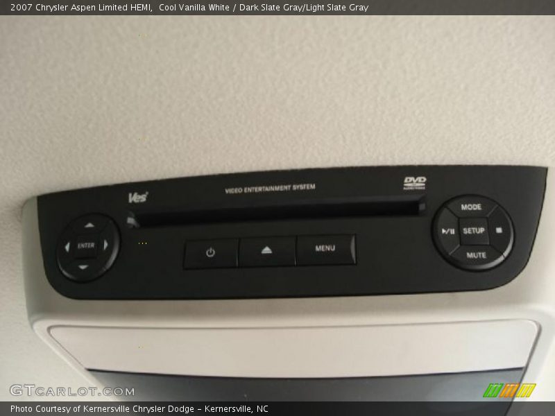 Cool Vanilla White / Dark Slate Gray/Light Slate Gray 2007 Chrysler Aspen Limited HEMI