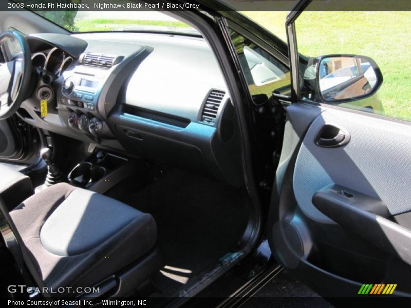 Nighthawk Black Pearl / Black/Grey 2008 Honda Fit Hatchback