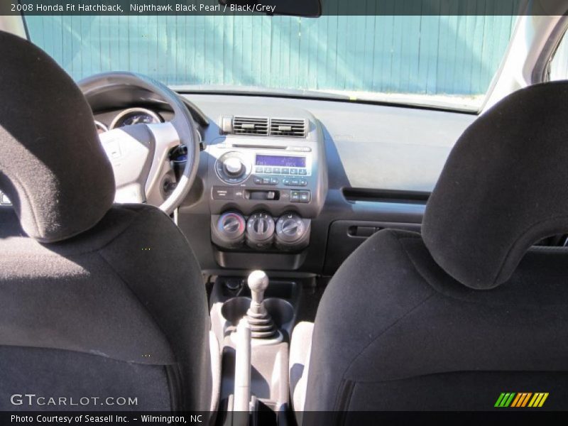 Nighthawk Black Pearl / Black/Grey 2008 Honda Fit Hatchback