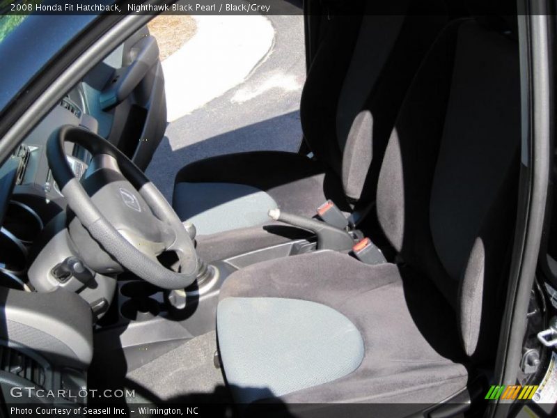 Nighthawk Black Pearl / Black/Grey 2008 Honda Fit Hatchback