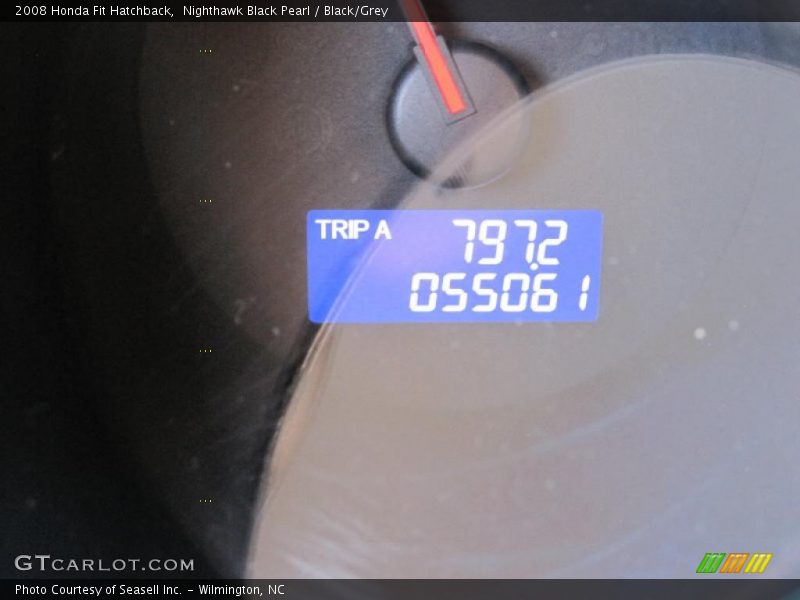 Nighthawk Black Pearl / Black/Grey 2008 Honda Fit Hatchback