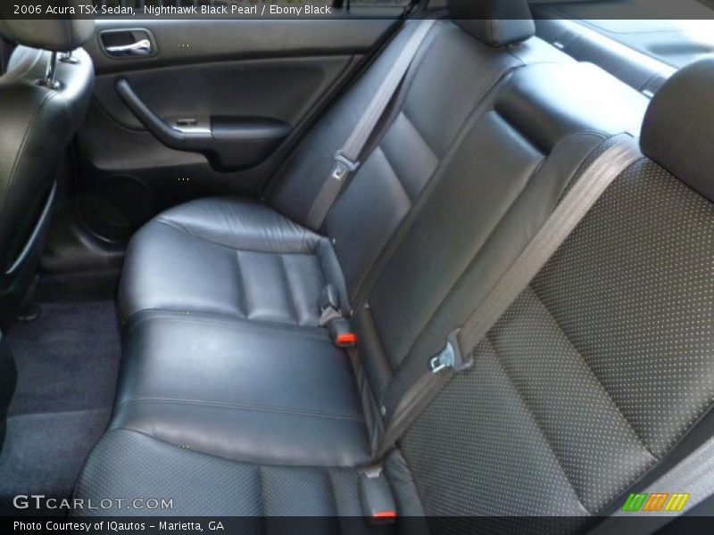 Nighthawk Black Pearl / Ebony Black 2006 Acura TSX Sedan