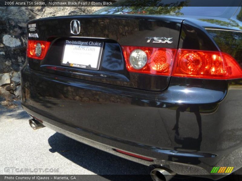 Nighthawk Black Pearl / Ebony Black 2006 Acura TSX Sedan
