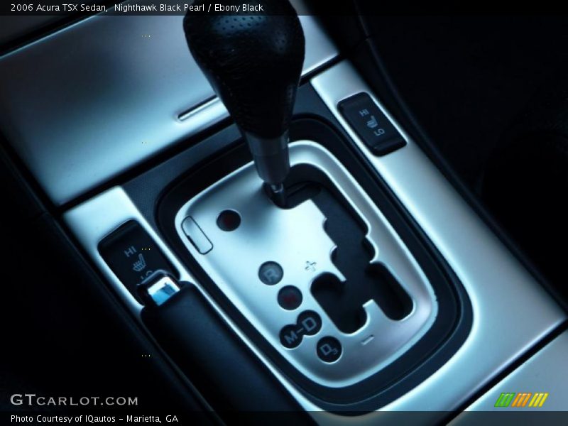 Nighthawk Black Pearl / Ebony Black 2006 Acura TSX Sedan